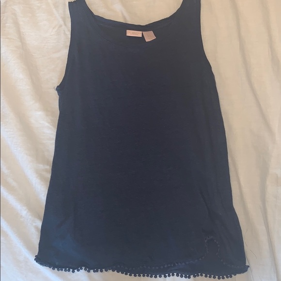 St. Tropez dark blue tank top - Picture 1 of 3